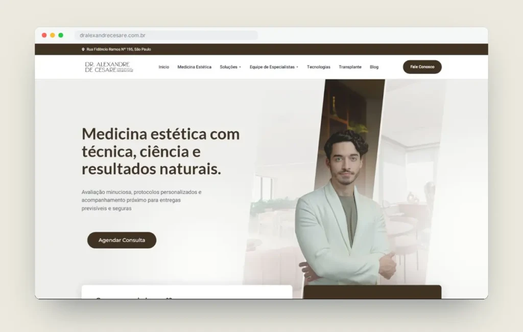 Estudo de Caso Dr. Alexandre de Cesare